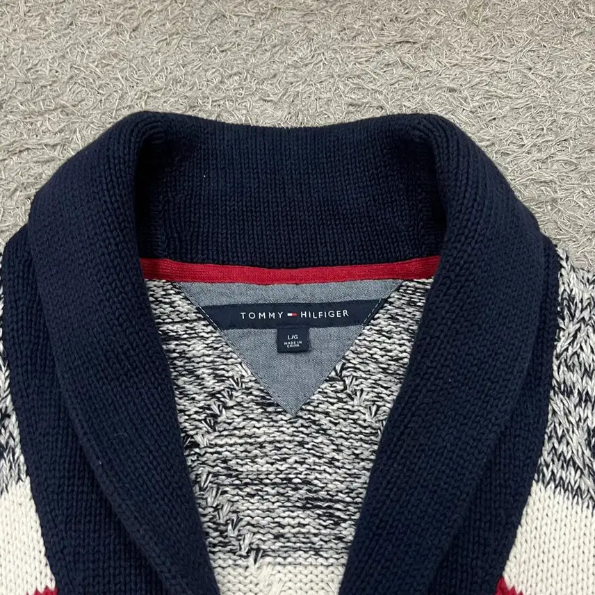 [BUNJANG] Tommy Hilfiger Shawl Cardigan / [100-105] 타미힐피거 숄가디건