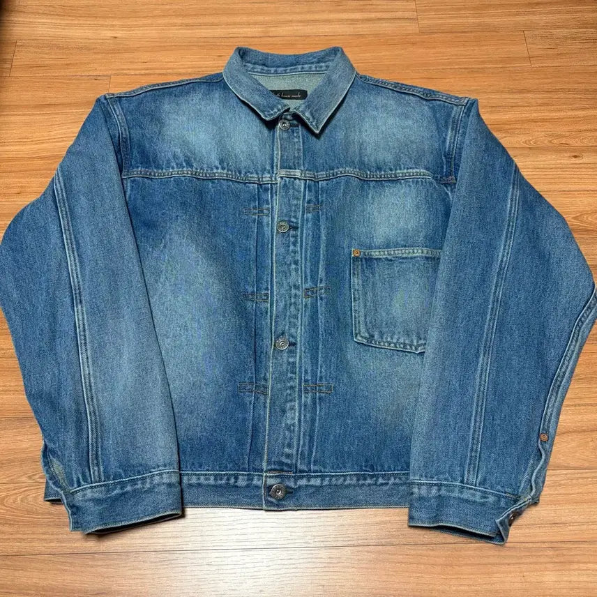 [SOLD OUT] wrath 뤠쓰 느린양반 실크데님자켓 3사이즈