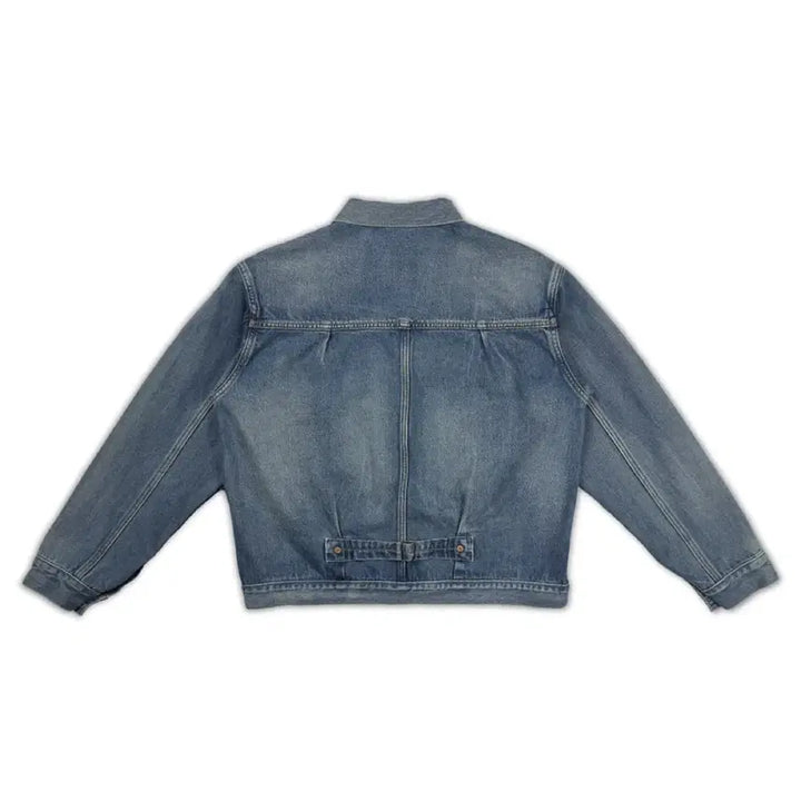 [SOLD OUT] wrath 뤠쓰 느린양반 실크데님자켓 3사이즈