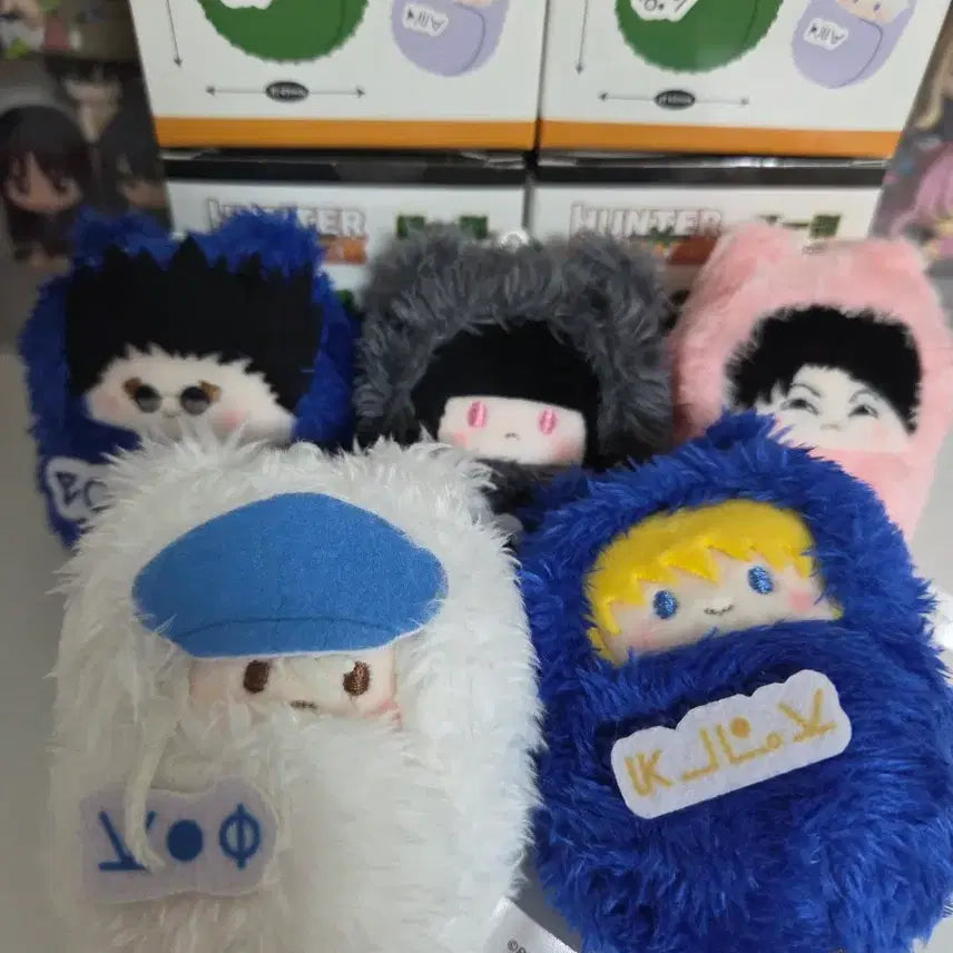 [BUNJANG] Hunter x Hunter Tapinoui Collection Bundle Set / 헌터헌터 타피누이 크라피카 카이토 레오리오 미르키 카르트 일괄