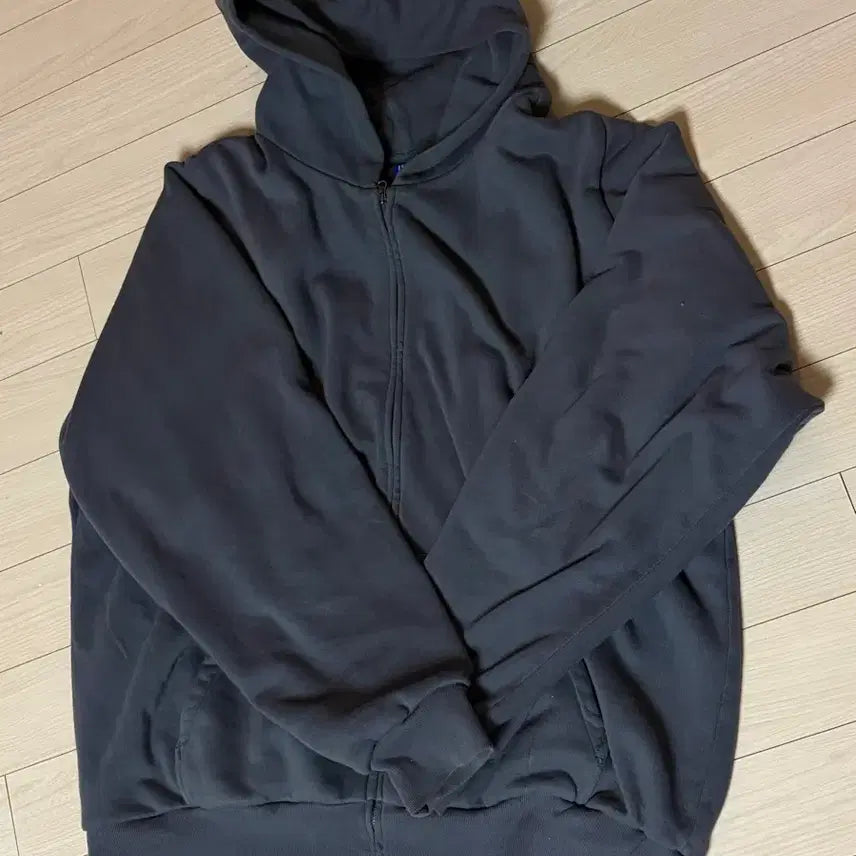 [SOLD OUT] 이지 후드집업 다크그레이 xxl