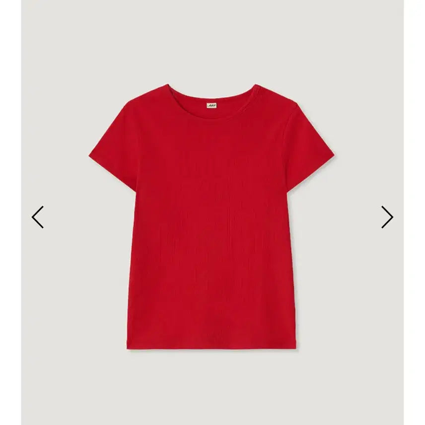 [BUNJANG] Mango Many Please Campati Red T-shirt / 망고매니플리즈 캄파티 레드