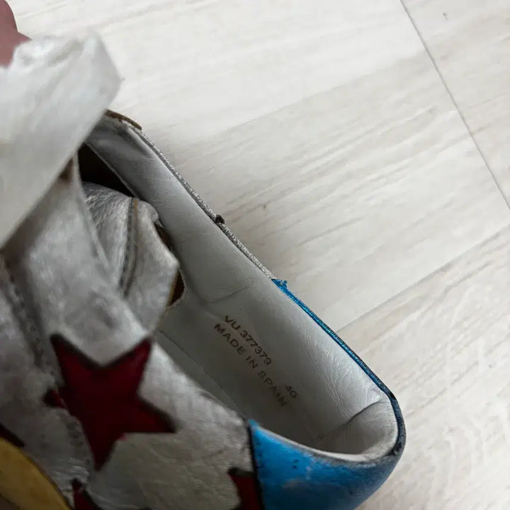[BUNJANG] Saint Laurent Silver Star Sneakers / 에디슬리먼 생로랑 15SS 실버 스타 스니커즈 40사이즈
