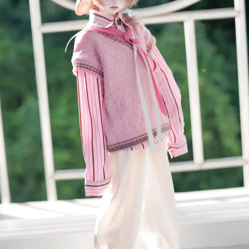 [BUNJANG] MSD Size Doll Clothing Set &amp; Wig Bundle / 구체관절인형 구관 MSD 의상 셋업 가발 일괄