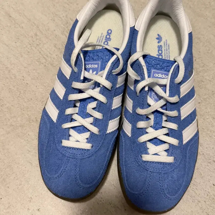 [BUNJANG] Adidas Gazelle Suede Blue Sneakers 225 / 새상품 아디다스 가젤 스웨이드 블루 운동화 225