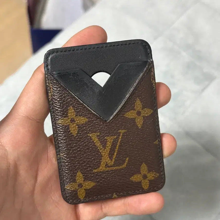 [BUNJANG] Louis Vuitton Macassar MagSafe Card Wallet / 루이비통 마카사르 맥세이프 카드지갑
