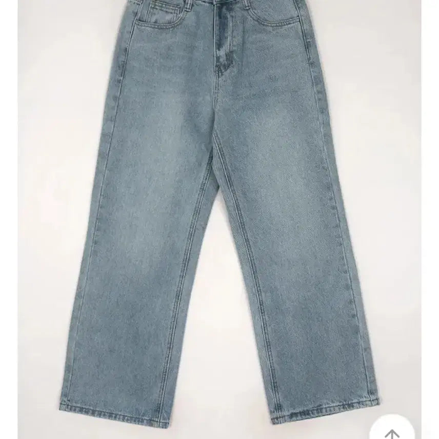 [BUNJANG] GoGoSing Pastel Wide Denim Jeans Light Blue 160cm L / 원가 3.7) 고고싱 파스텔 와이드 데님 청바지 연청 160cm L
