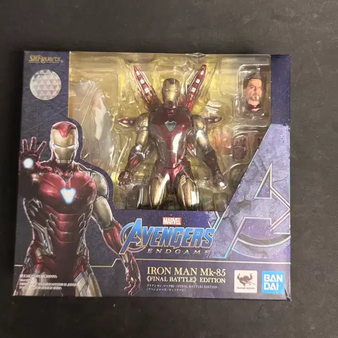 [BUNJANG] Bandai Iron Man MK-85 Final Battle Edition Action Figure / 반다이 SHF 아이언맨 MK-85 파이널 배틀 에디션