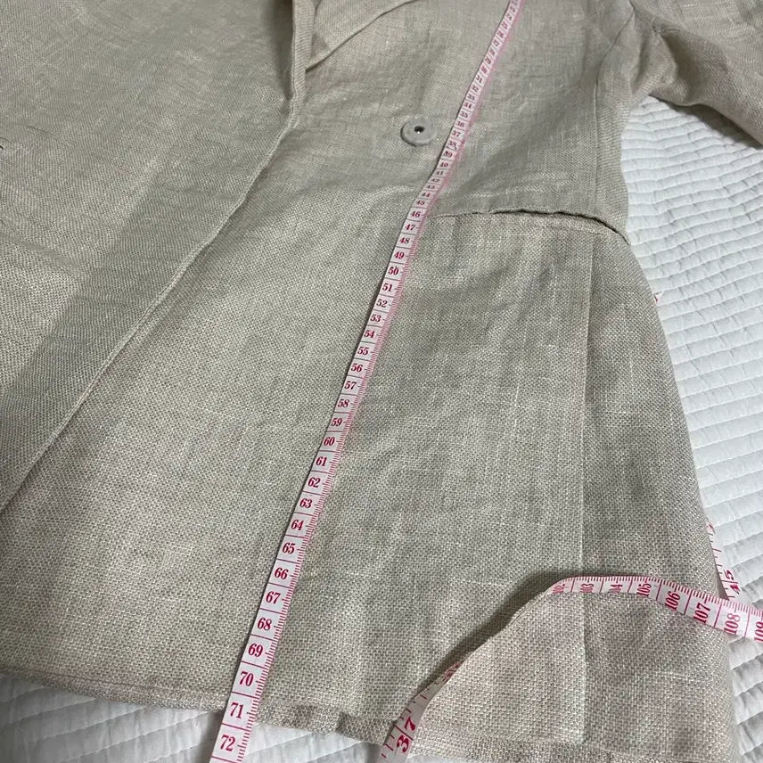[SOLD OUT] IF YOU 이퓨 린넨 반팔 자켓 베이지