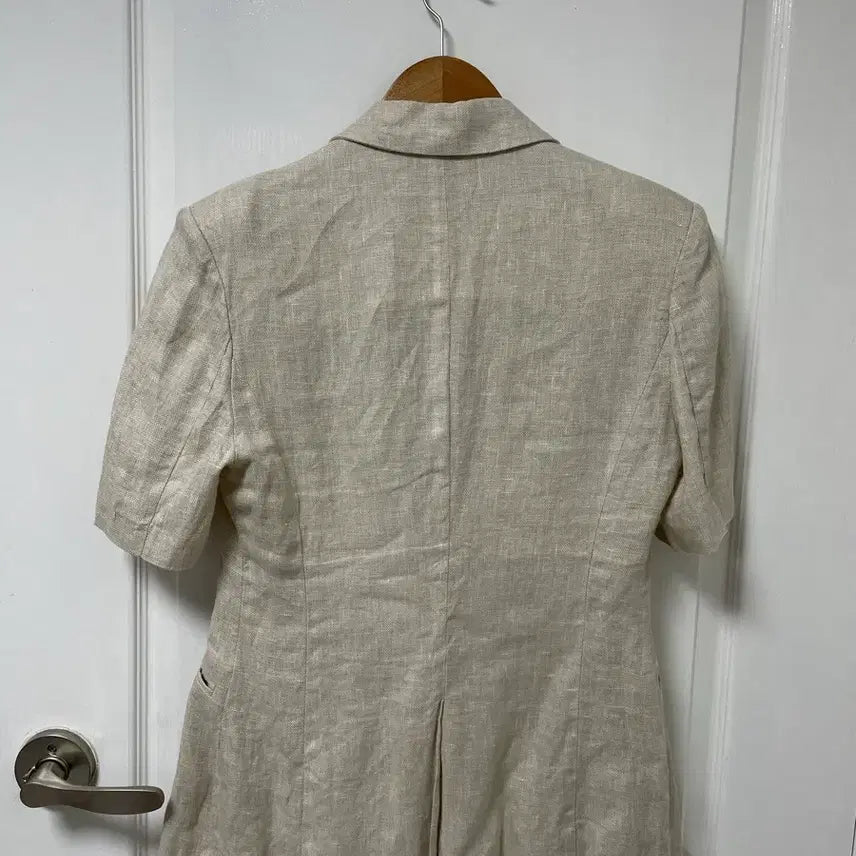 [SOLD OUT] IF YOU 이퓨 린넨 반팔 자켓 베이지