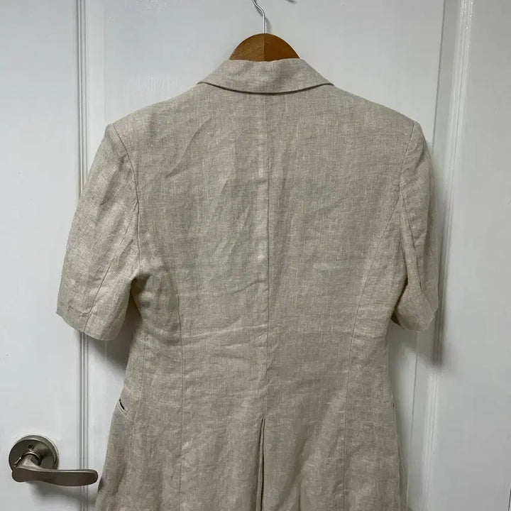 [SOLD OUT] IF YOU 이퓨 린넨 반팔 자켓 베이지