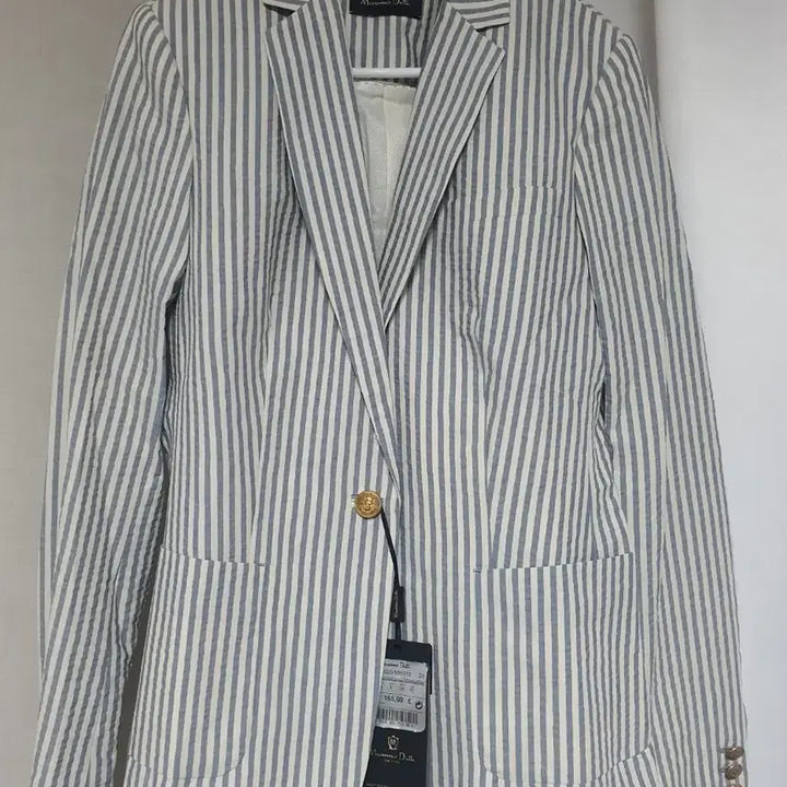 [BUNJANG] Massimo Dutti Striped Cotton Jacket / (새상품)마시모두띠 스트라이프 면 자켓