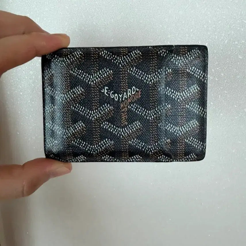 [BUNJANG] Goyard Insert Card Wallet Black / [풀구성] 고야드 인서트 카드지갑 블랙
