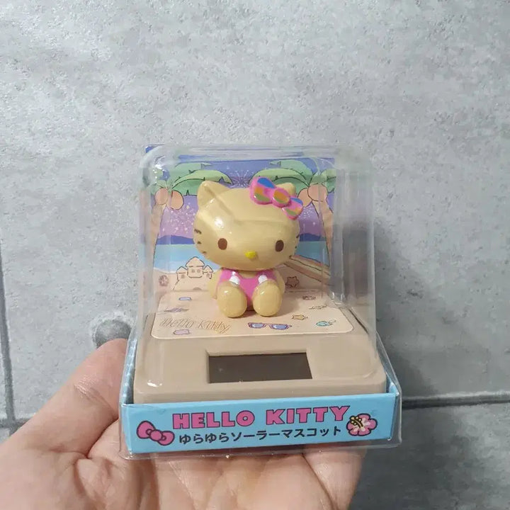 [BUNJANG] Tanning Kitty Noh-ho-hon Bobblehead Figure / 태닝키티 노호혼 흔들흔들 피규어