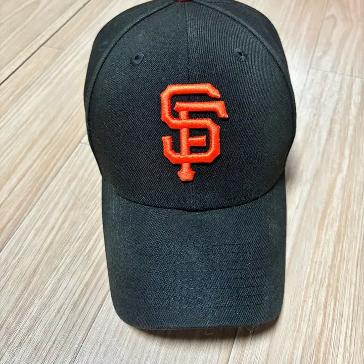 [BUNJANG] San Francisco Giants New Era Black Orange Embroidered Baseball Cap / 샌프란시스코 뉴에라 볼캡