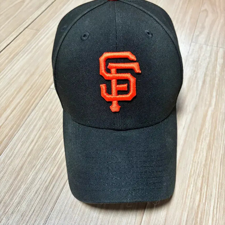 [BUNJANG] San Francisco Giants New Era Black Orange Embroidered Baseball Cap / 샌프란시스코 뉴에라 볼캡
