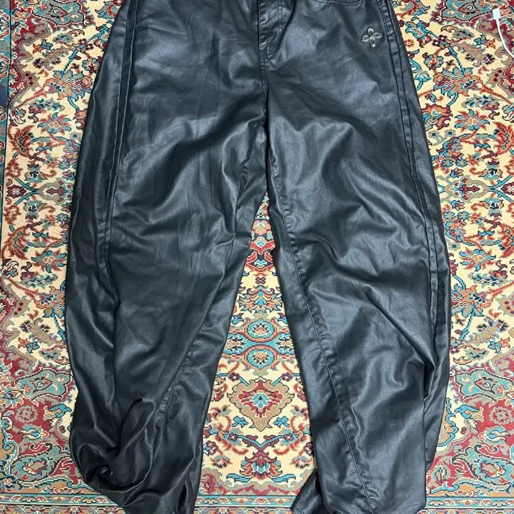 [BUNJANG] Surgery Double Folding Coating Jeans M Size / 써저리 더블 폴딩 코팅진 사이즈M