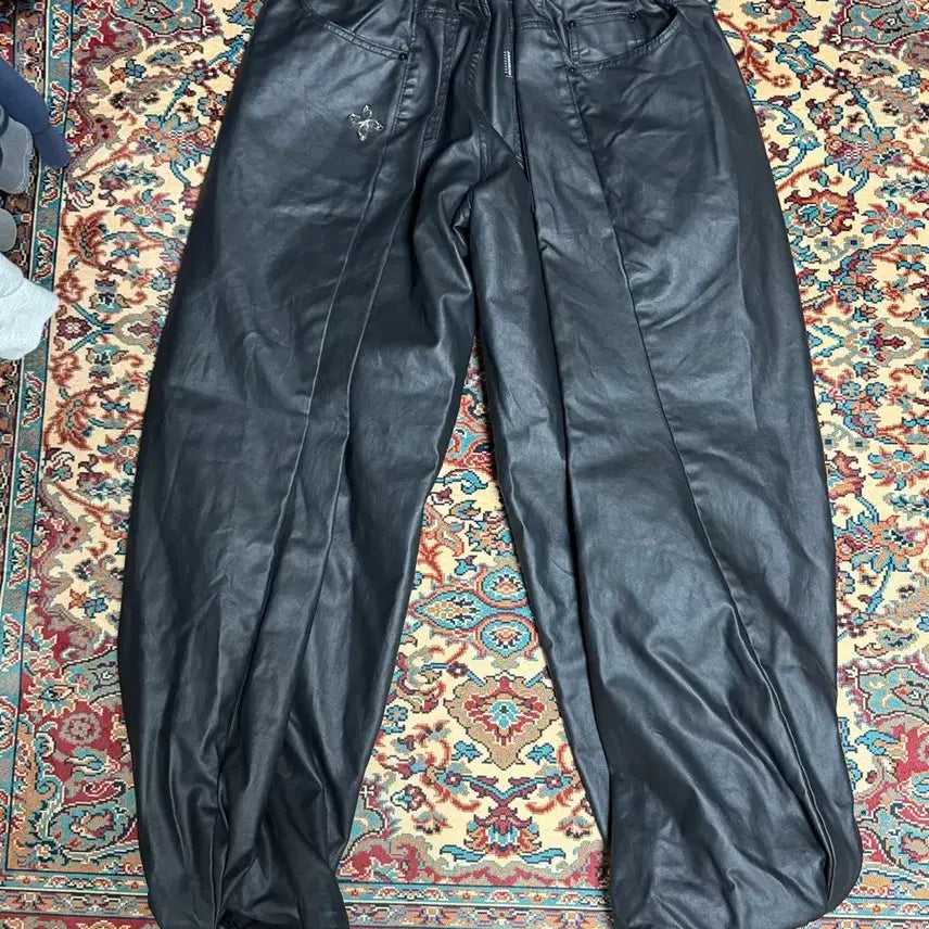 [BUNJANG] Surgery Double Folding Coating Jeans M Size / 써저리 더블 폴딩 코팅진 사이즈M