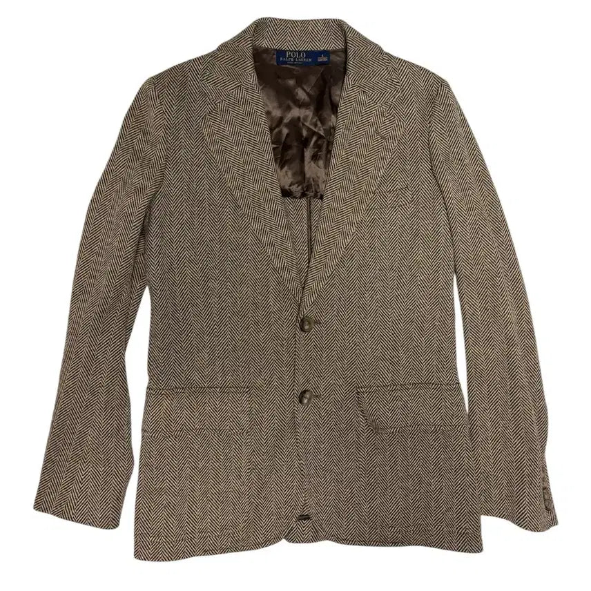 [SOLD OUT] 폴로 랄프로렌 여성 헤링본 실크 블렌드 블레이저 자켓 4사이즈