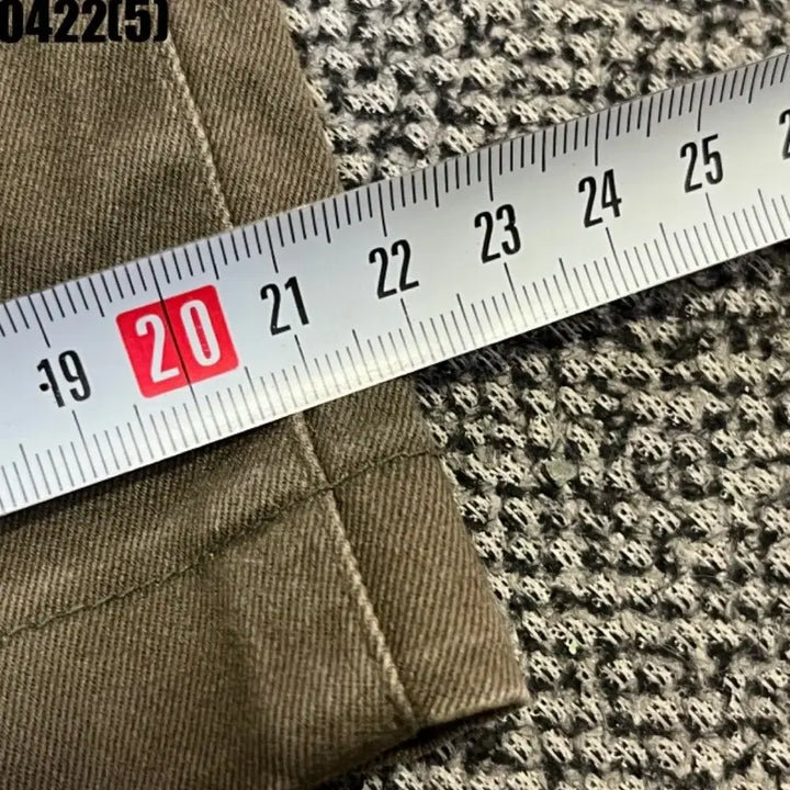 [BUNJANG] Beanpole Golf Khaki Pleated Cotton Pants / 빈폴 골프 카키색 주름 면바지 남성 바지86 0422