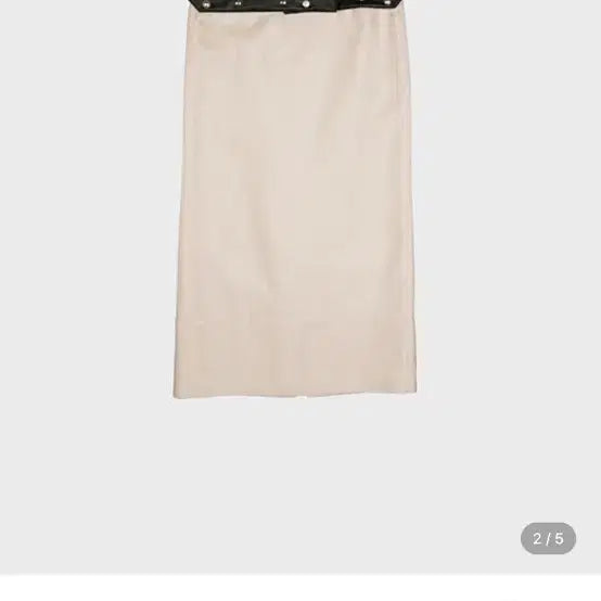 [BUNJANG] Dared Glitter Stripe Maxi Skirt / 데어드 dared GLITTER STRIPE MAXI SKIRT