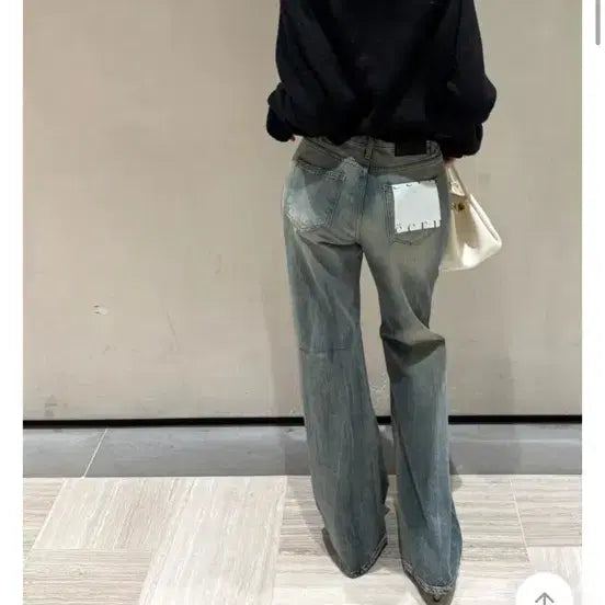 [BUNJANG] Hollywood Light Wash Denim Jeans / 제니 헐리우드 연청데님(새상품)