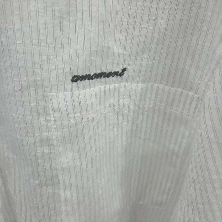 [BUNJANG] Embroidered Organza Shirt / 자수 오간자셔츠(미착용새상품)