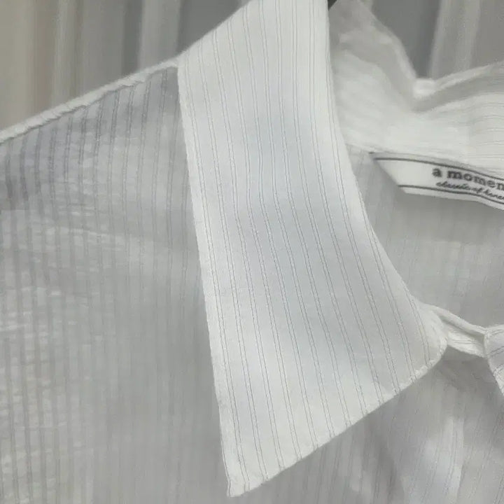 [BUNJANG] Embroidered Organza Shirt / 자수 오간자셔츠(미착용새상품)
