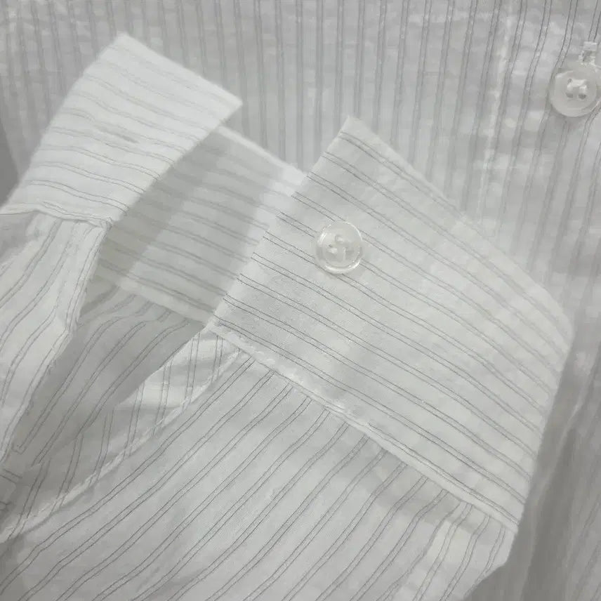 [BUNJANG] Embroidered Organza Shirt / 자수 오간자셔츠(미착용새상품)