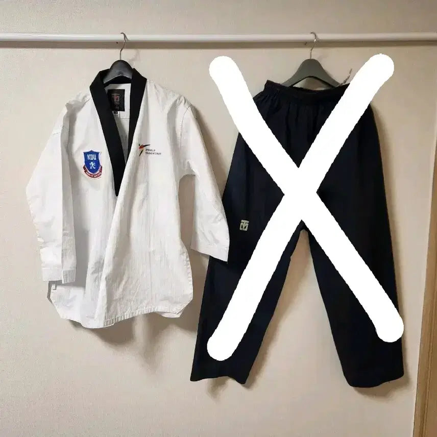 [BUNJANG] Kyungdong University Taekwondo Demonstration Team Player-Issued Dobok Top (Size S/150) / 경동대 태권도 시범단 선수지급용 도복 상의 S(150)사이즈