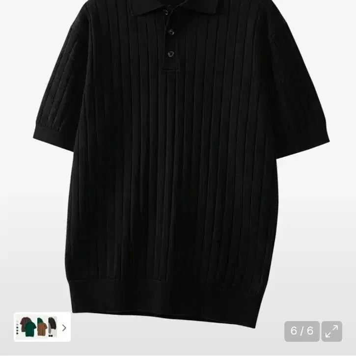 [BUNJANG] Un-Taped Studio Short Sleeve Collar Knit / 언텝트 스튜디오 반팔 카라 니트