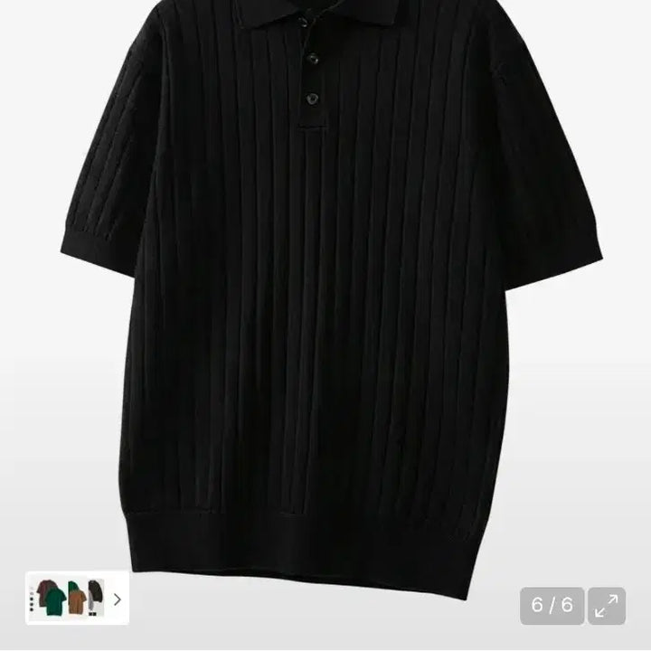 [BUNJANG] Un-Taped Studio Short Sleeve Collar Knit / 언텝트 스튜디오 반팔 카라 니트