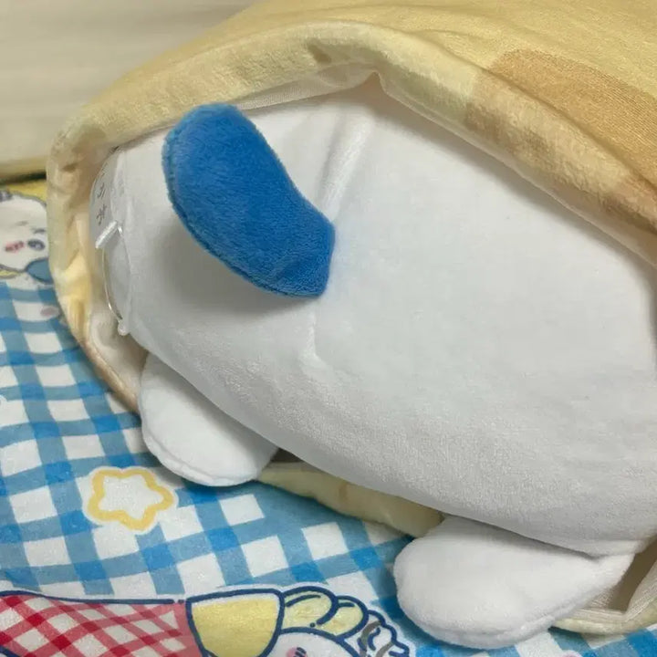 [BUNJANG] Chikawa Hachiware Ttotia Plush and Crepe Handkerchief Set / 치이카와 하치와레 또띠아 누이+크레페 손수건 세트