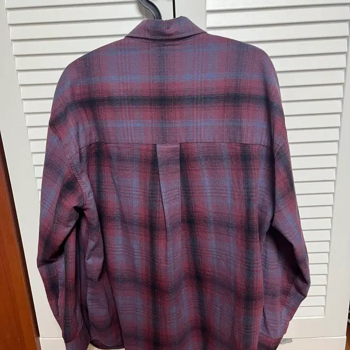 [BUNJANG] W.Standard Checkered Shirt / w.standard 레드 블루 체크 셔츠