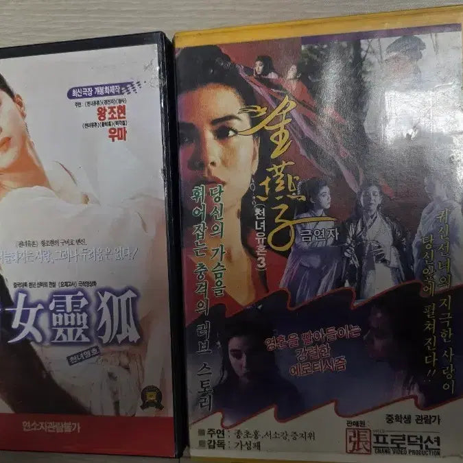 [BUNJANG] A Chinese Ghost Story LaserDisc / 천녀유혼 / 영호 비디오테이프
