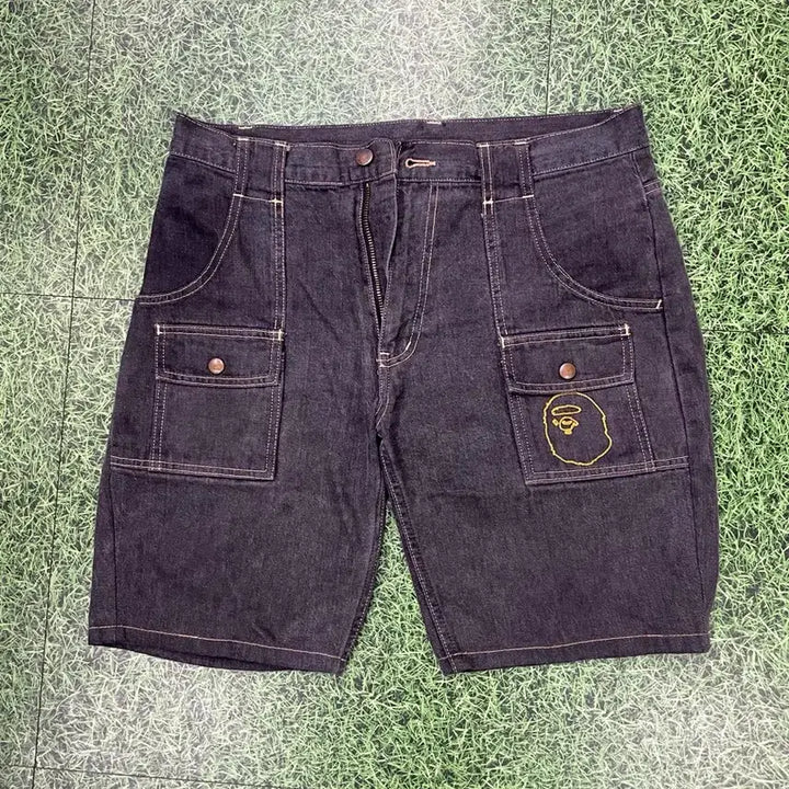 [BUNJANG] BAPE Vintage Denim Shorts / 베이프 bape 빈티지 데님 반바지