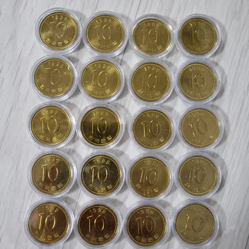 [BUNJANG] 1998 South Korea 10 Won Coin - Uncirculated, Rare / 1998년 10원 준특년 미사용 동전