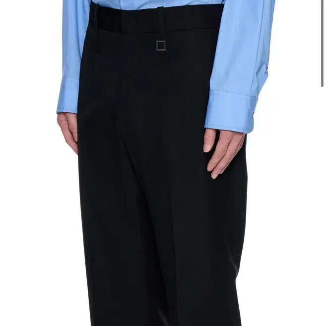 [BUNJANG] Wooyoungmi Semi Wide Wool Pants Black / (52) 26ss 우영미 세미 와이드 울 팬츠 블랙
