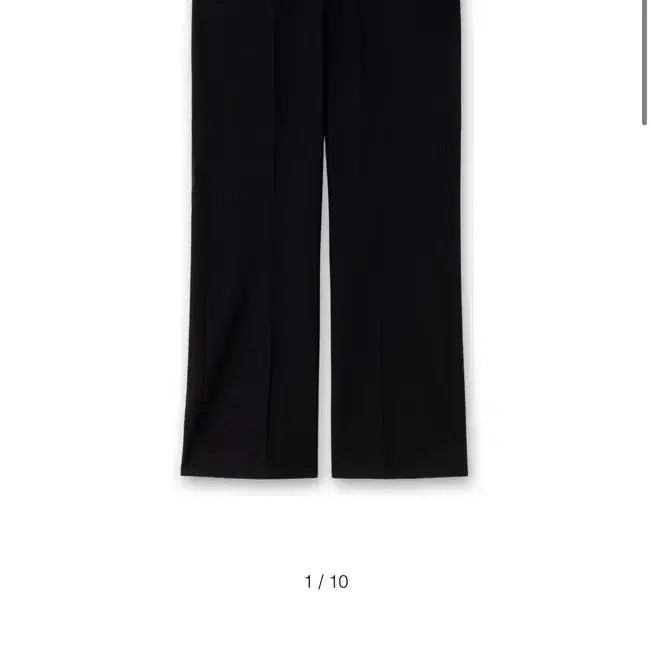 [BUNJANG] Wooyoungmi Semi Wide Wool Pants Black / (52) 26ss 우영미 세미 와이드 울 팬츠 블랙
