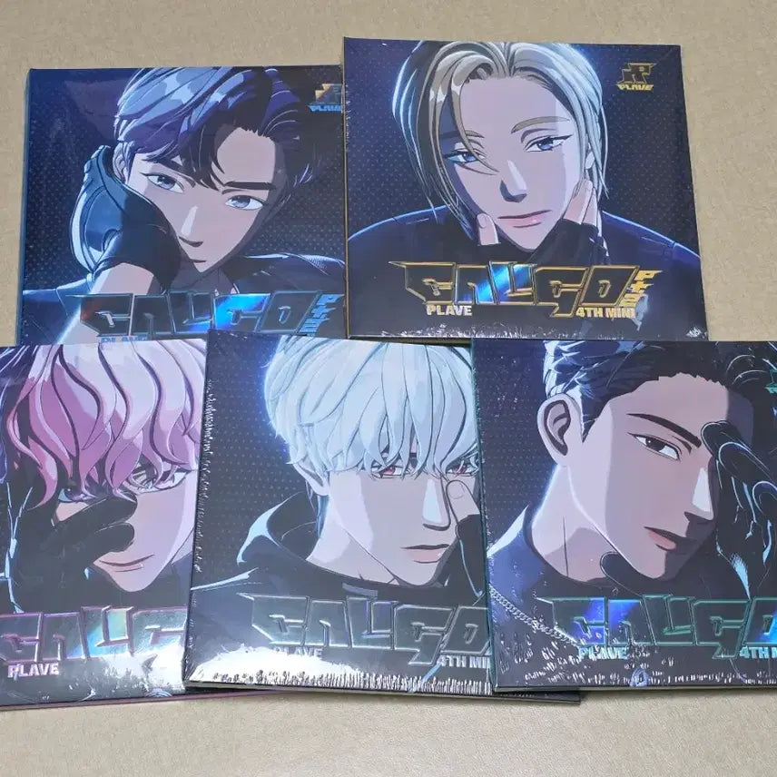 [SOLD OUT] 플레이브 칼리고2 id패스 미개봉 앨범 5개 일괄 세트 양도