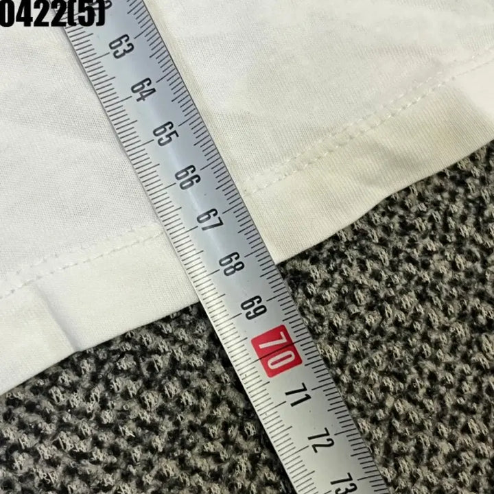 [SOLD OUT] 아디다스 흰색 삼선 반팔 티셔츠m 0422