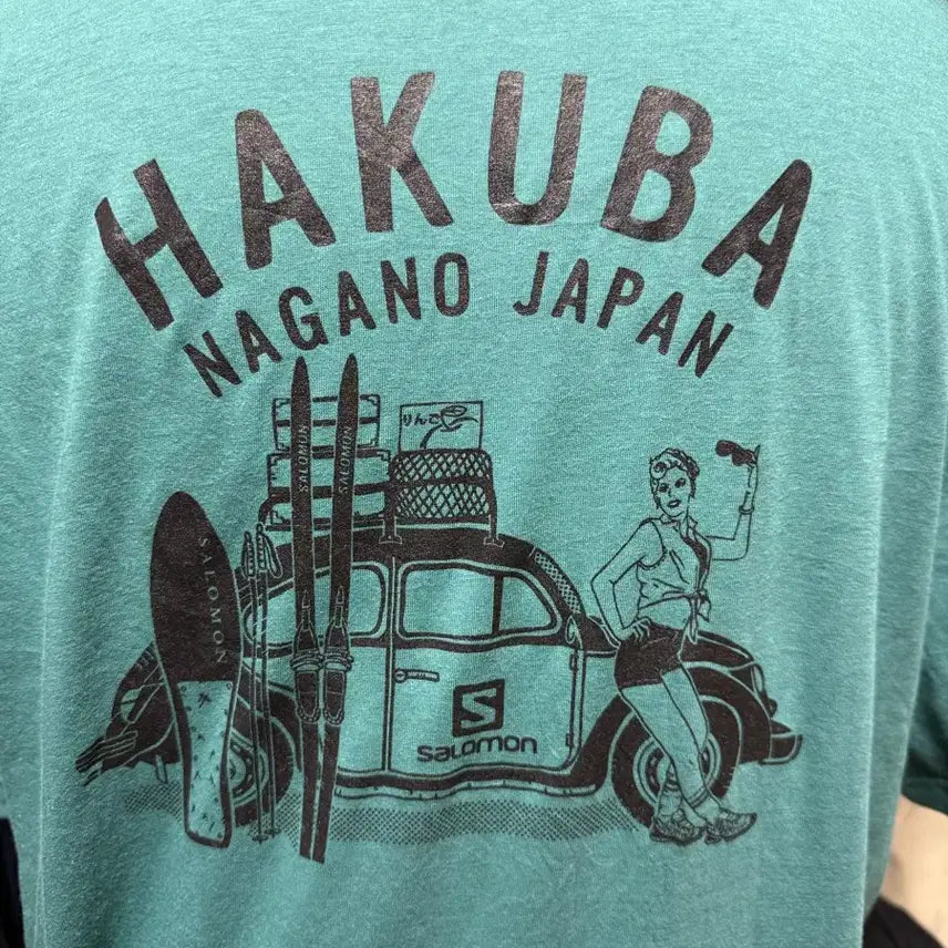 [BUNJANG] Salomon Hakuba Graphic T-Shirt / [XL] 살로몬 하쿠바 그래픽 티셔츠