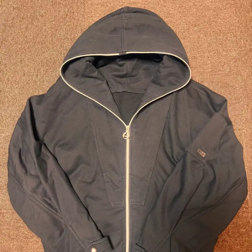 [BUNJANG] Solid Homme 23SS Full Zip-Up Hoodie / 솔리드옴므 23SS 풀후드집업