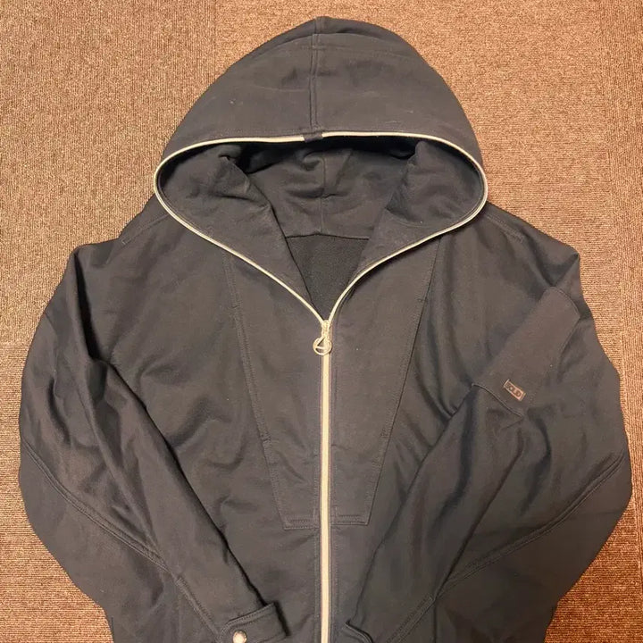 [BUNJANG] Solid Homme 23SS Full Zip-Up Hoodie / 솔리드옴므 23SS 풀후드집업