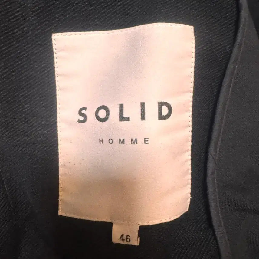 [BUNJANG] Solid Homme 23SS Full Zip-Up Hoodie / 솔리드옴므 23SS 풀후드집업