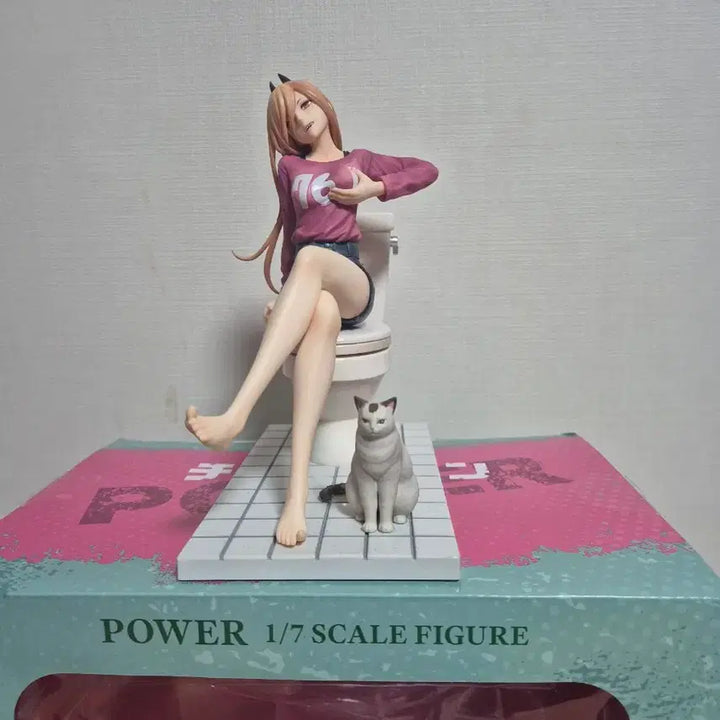 [BUNJANG] Chainsaw Man Power 1/7 Scale Figure / 단순전시 체인소맨 이스트림 파워 1/7 스케일 피규어
