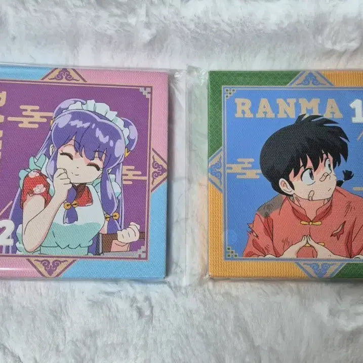 [BUNJANG] Ranma 1/2 Ichiban Kuji Ranma &amp; Shampoo Canvas Board Bundle / 란마 1/2 이치방쿠지 캔버스보드 란마 샴푸 일괄 판매