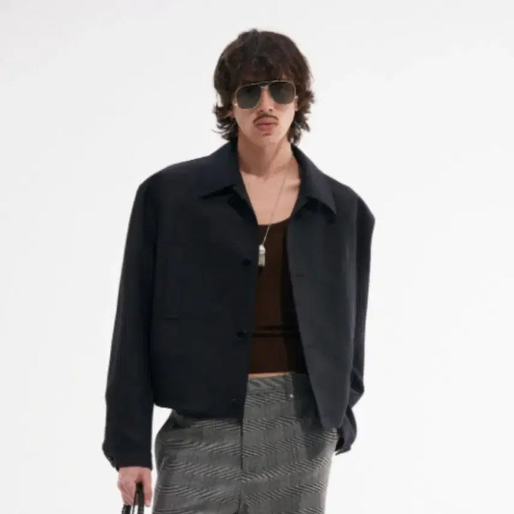 [BUNJANG] Tyler Gabardine Wool Jacket (Size 3) / 타일레 개버린 울자켓(3사이즈)