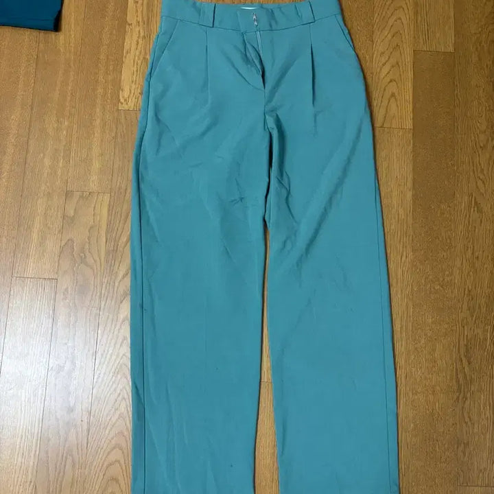 [BUNJANG] Mint Green Slacks Pants / 민트색 슬랙스 바지s