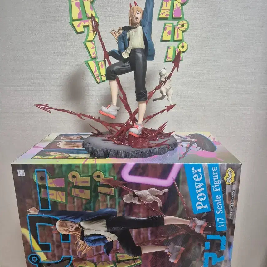 [BUNJANG] Chainsaw Man Phat! Company Power 1/7 Scale Figure / 단순전시 체인소맨 팻컴퍼니 phat 팻 파워 1/7 스케일 피규어